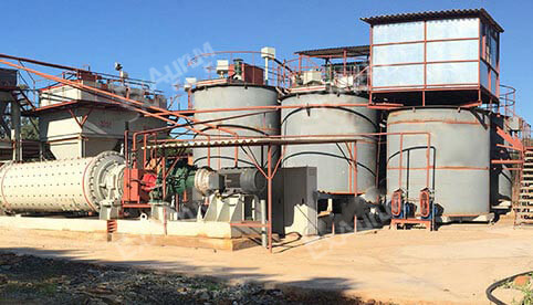 Gold Mine All Sliming Cyanidation CIL Process