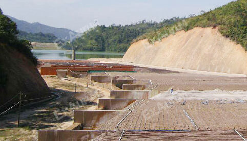 Gold Mine Pool Leaching Process